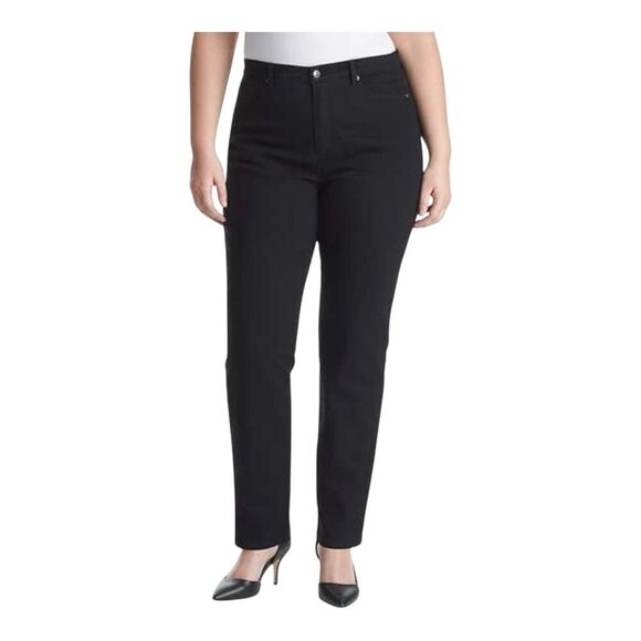 Gloria Vanderbilt Amanda Stretch Jeans Plus Size 18W Classic Rise Tapered Leg - Picture 1 of 12